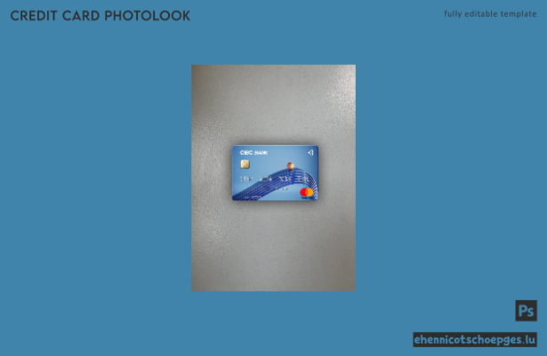 USA CIBC Bank Mastercard Photolook Beispielvorschau
